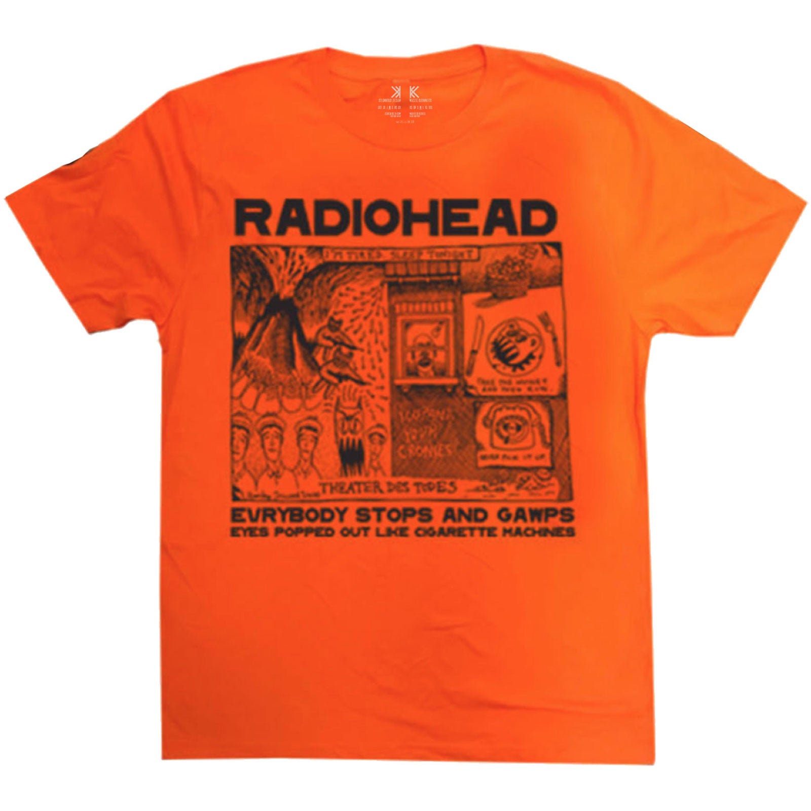 Image of Radiohead Unisex T-shirt - GAWPS Rock Off